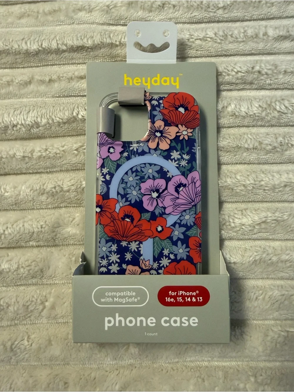 Target heyday Floral MagSafe-Compatible Phone Case - Navy, Red, Pink